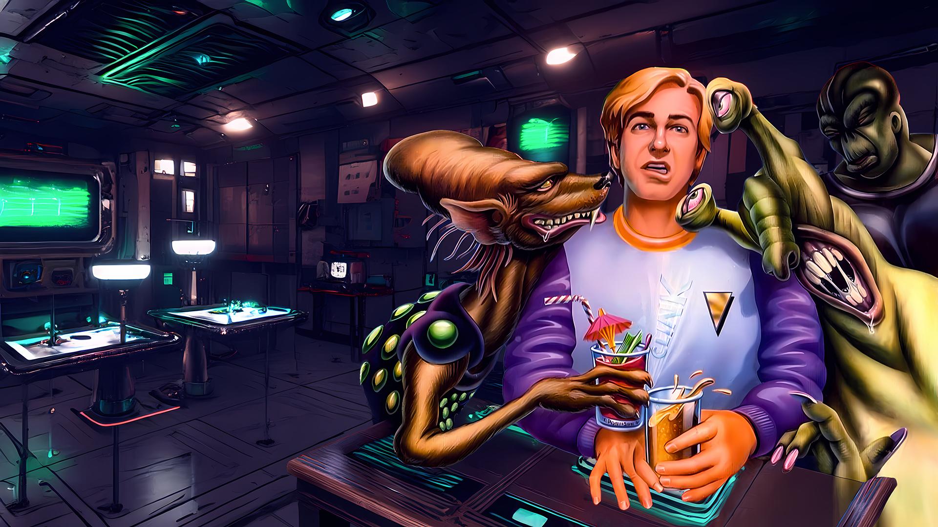 Space Quest - Chapter 1 - The Sarien Encounter — fanart