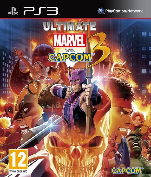 Ultimate Marvel vs. Capcom 3 — box-2D (FR)