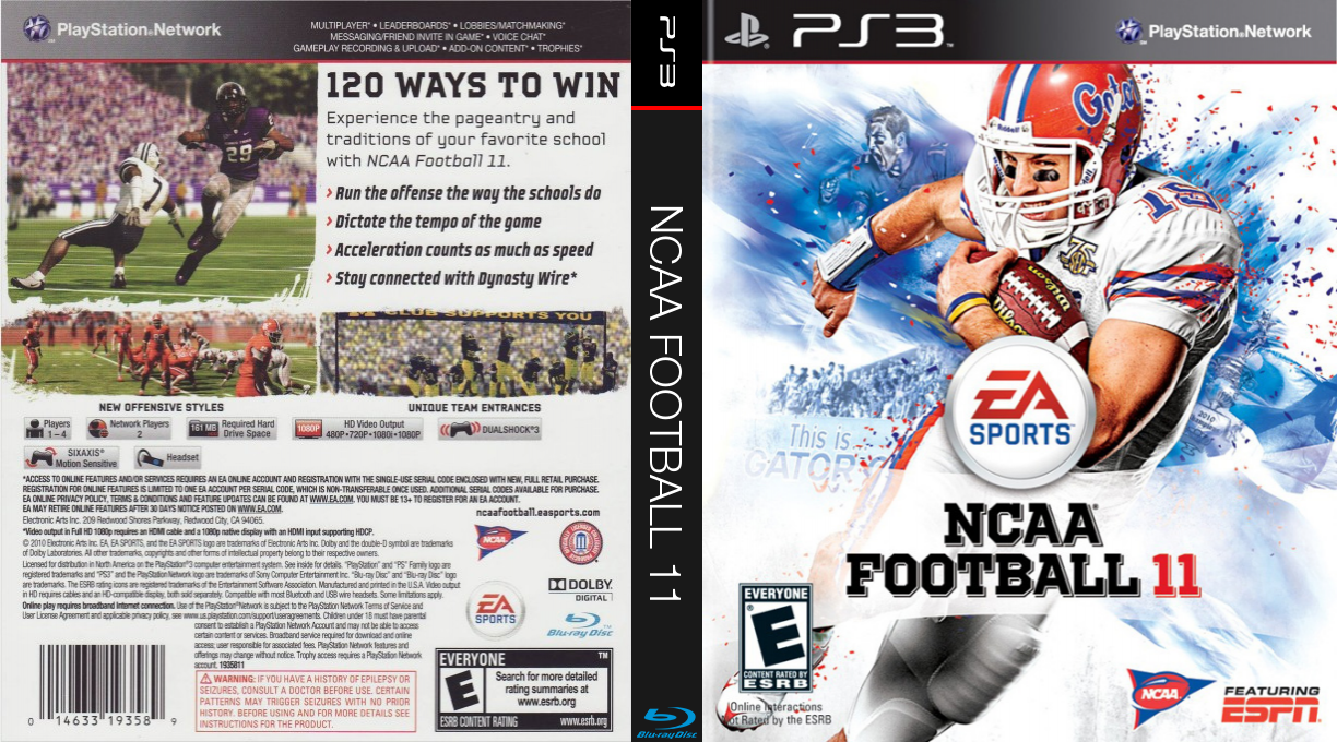NCAA Football 11 — box-texture (US)