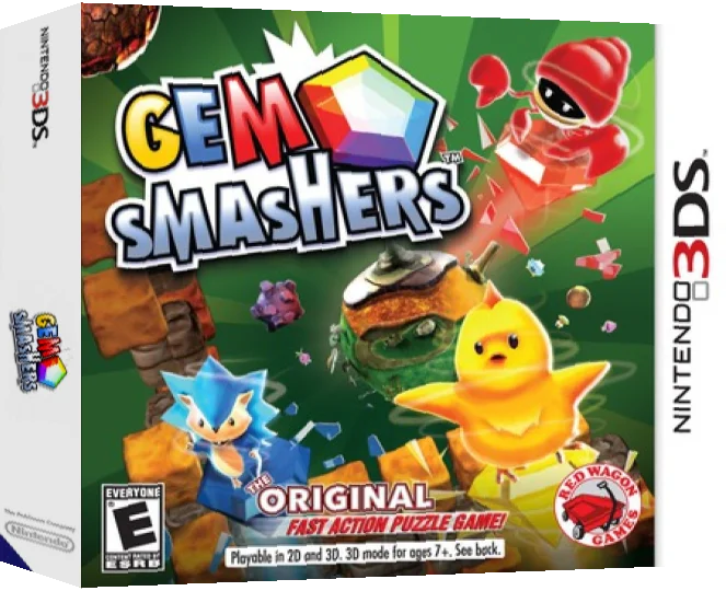 Gem Smashers — box-3D (US)