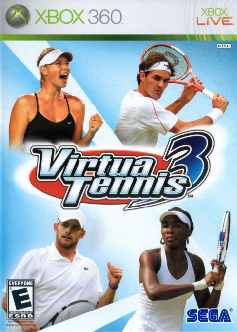 Virtua Tennis 3 box art