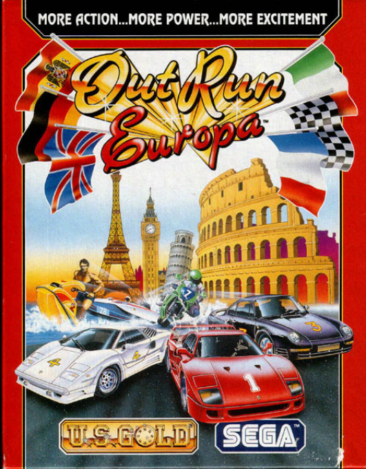 Out Run Europa box art