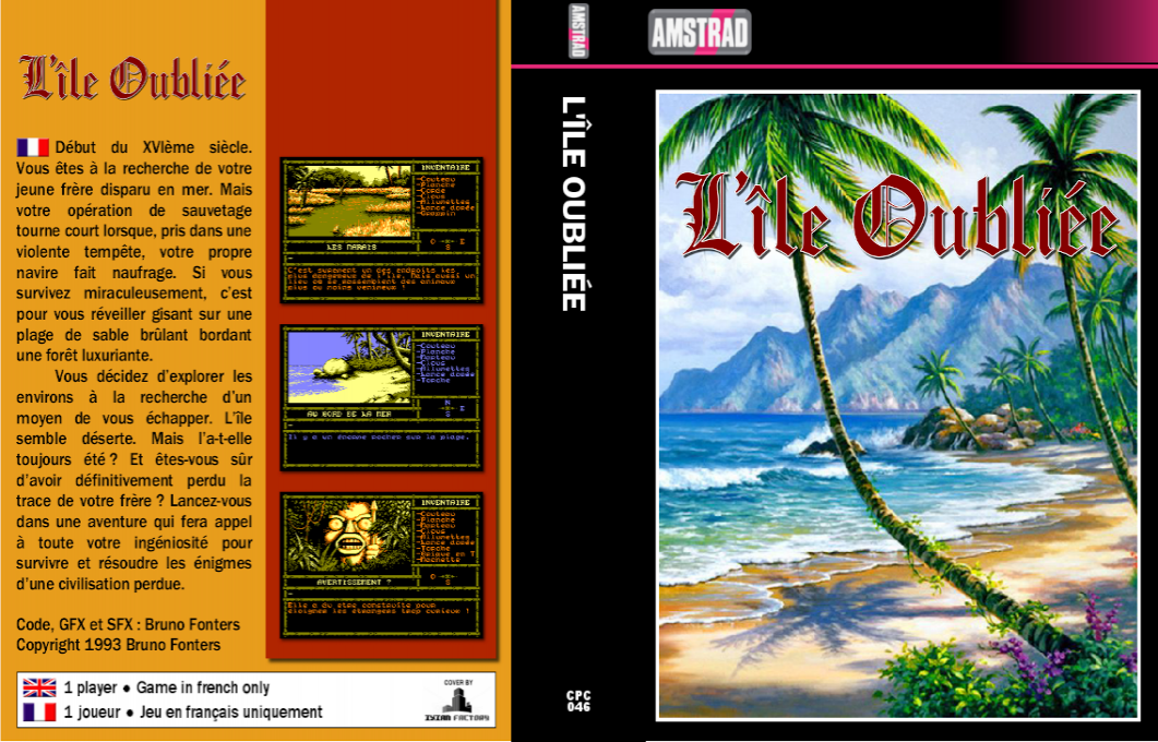 Ile Oubliée, L' — box-texture (FR)