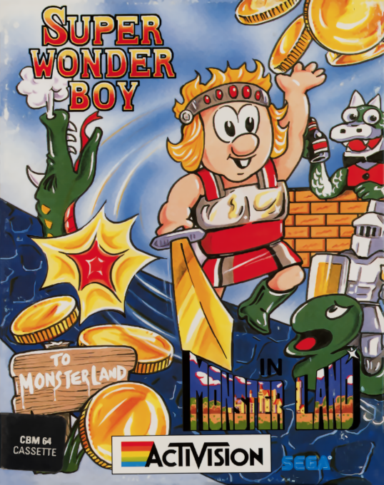 Super Wonderboy box art