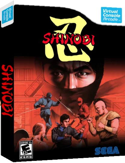Shinobi — box-3D (US)
