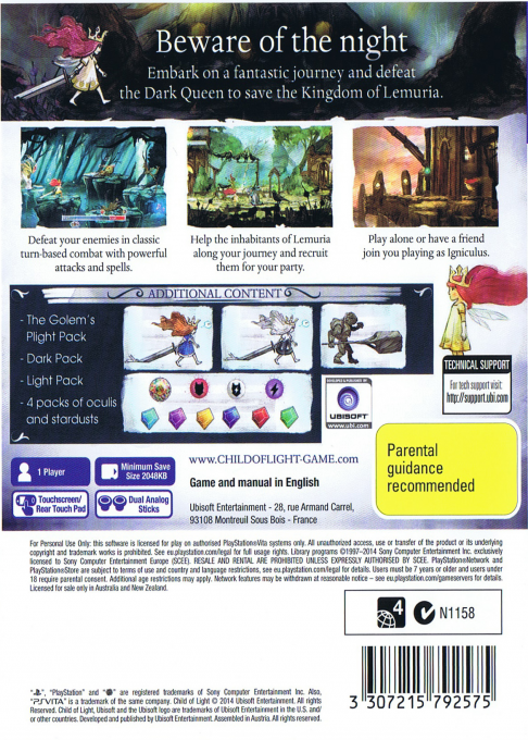 Child Of Light — box-2D-back (US)