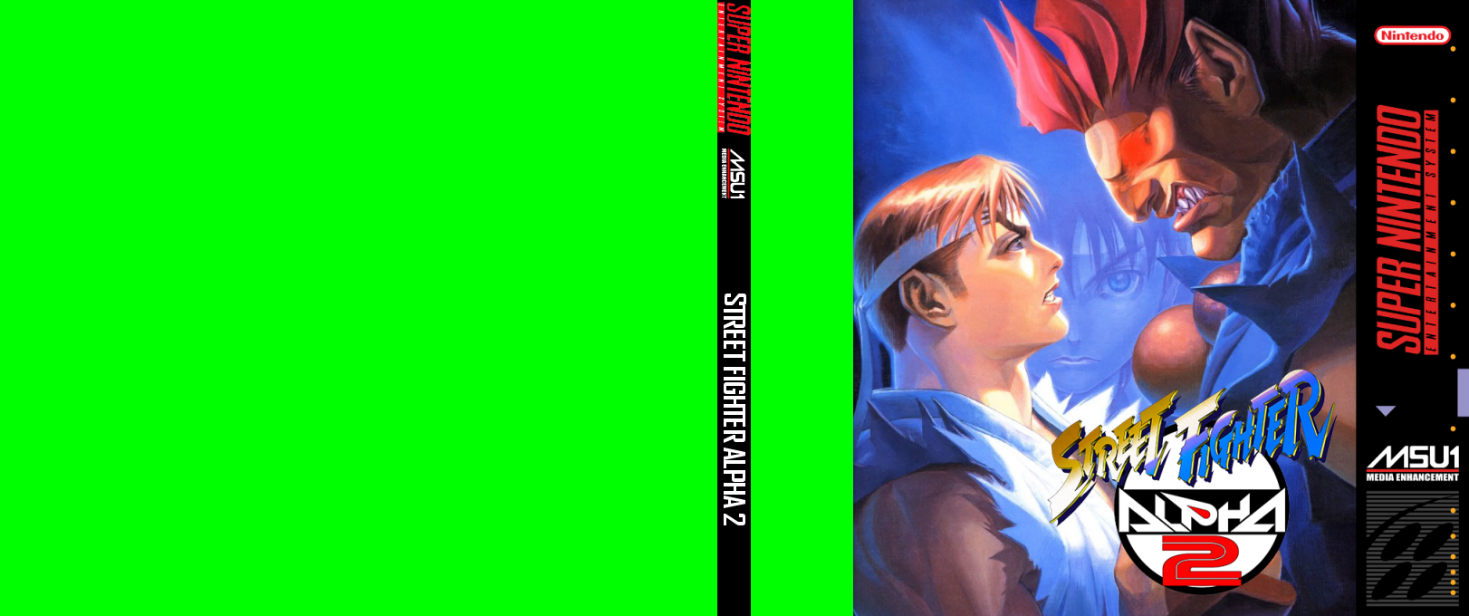 Street Fighter Alpha 2 — box-texture (US)