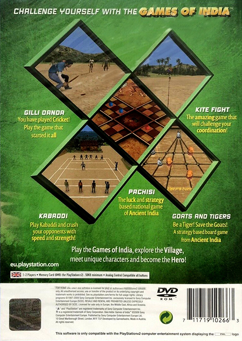 Desi Adda - Games of India — box-2D-back (EU)