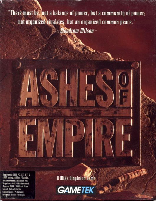Ashes Of Empire box art