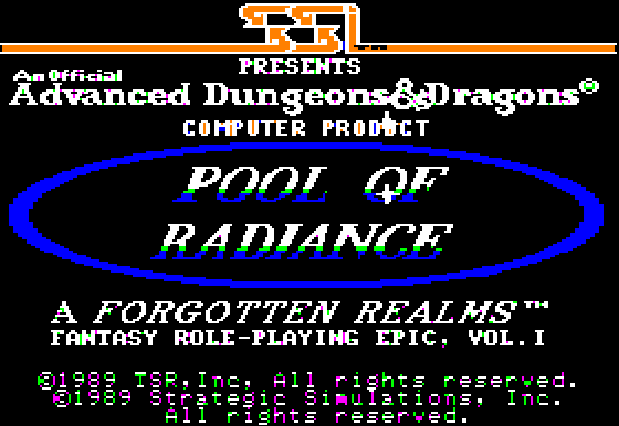 Pool Of Radiance — sstitle (US)