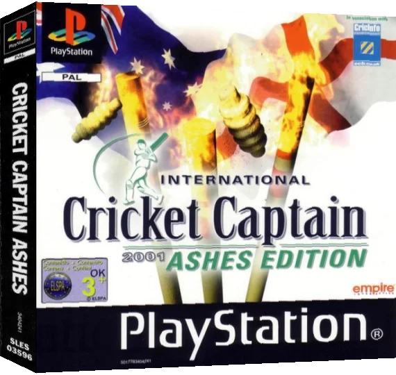 International Cricket Captain 2001 - Ashes Edition — box-3D (EU)