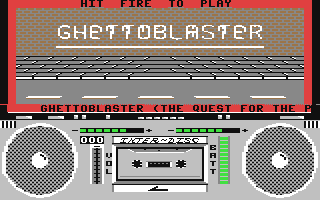 Ghettoblaster — sstitle (EU)