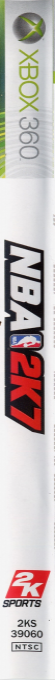 NBA 2K7 — box-2D-side (US)