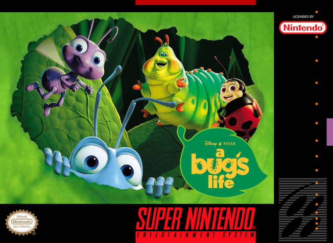 A Bug's Life box art