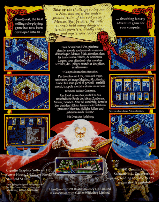 Hero Quest — box-2D-back (EU)