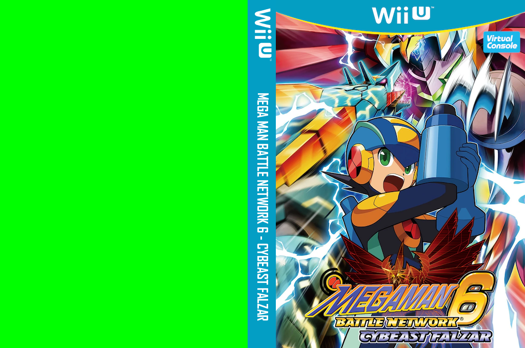Megaman Battle Network 6 - Cybeast Falzar — box-texture (CUS)