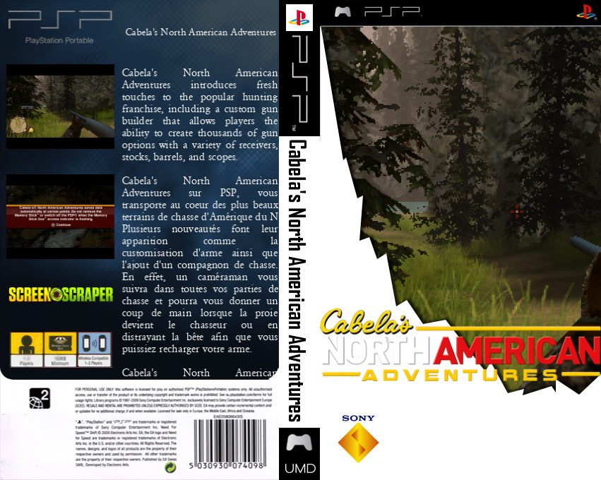 Cabela's North American Adventures — box-texture (SS)