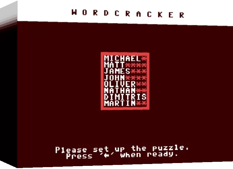 Wordcracker — box-3D (WOR)