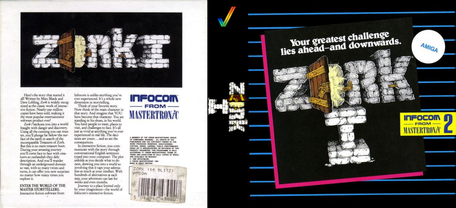 Zork I - The Great Underground Empire — box-texture (CUS)