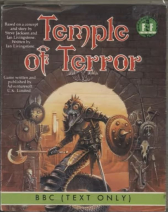 Temple Of Terror box art