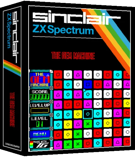 Gem Machine, The — box-3D (SS)