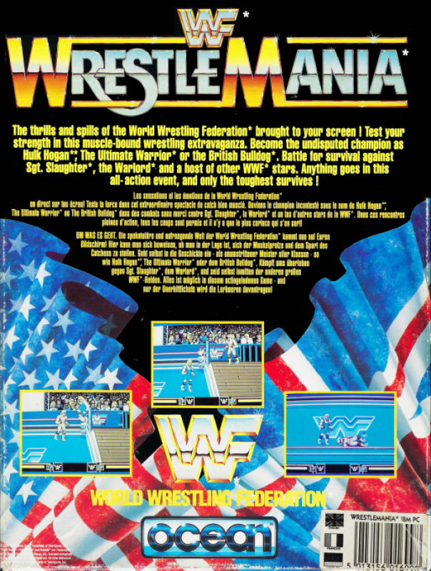 WWF Wrestlemania — box-2D-back (EU)