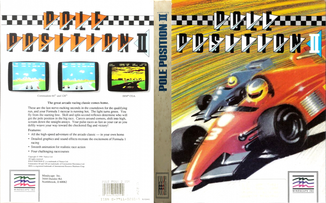 Pole Position 2 — box-texture (US)