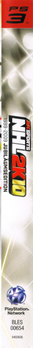 NHL 2K10 — box-2D-side (DE)