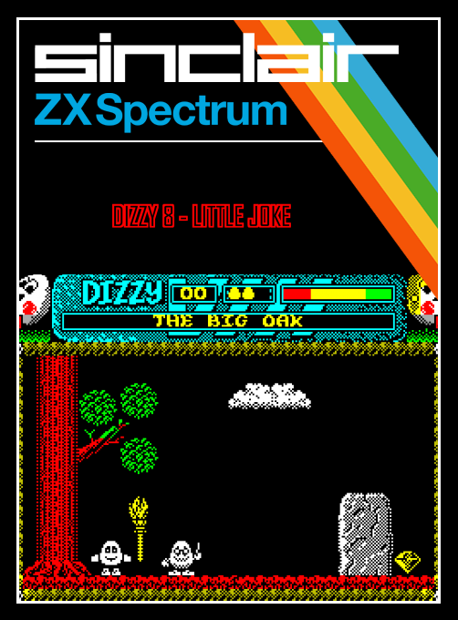 Dizzy VIII - Little Joke box art