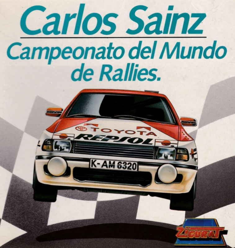 Carlos Sainz - Campeonato del Mundo de Rallies box art