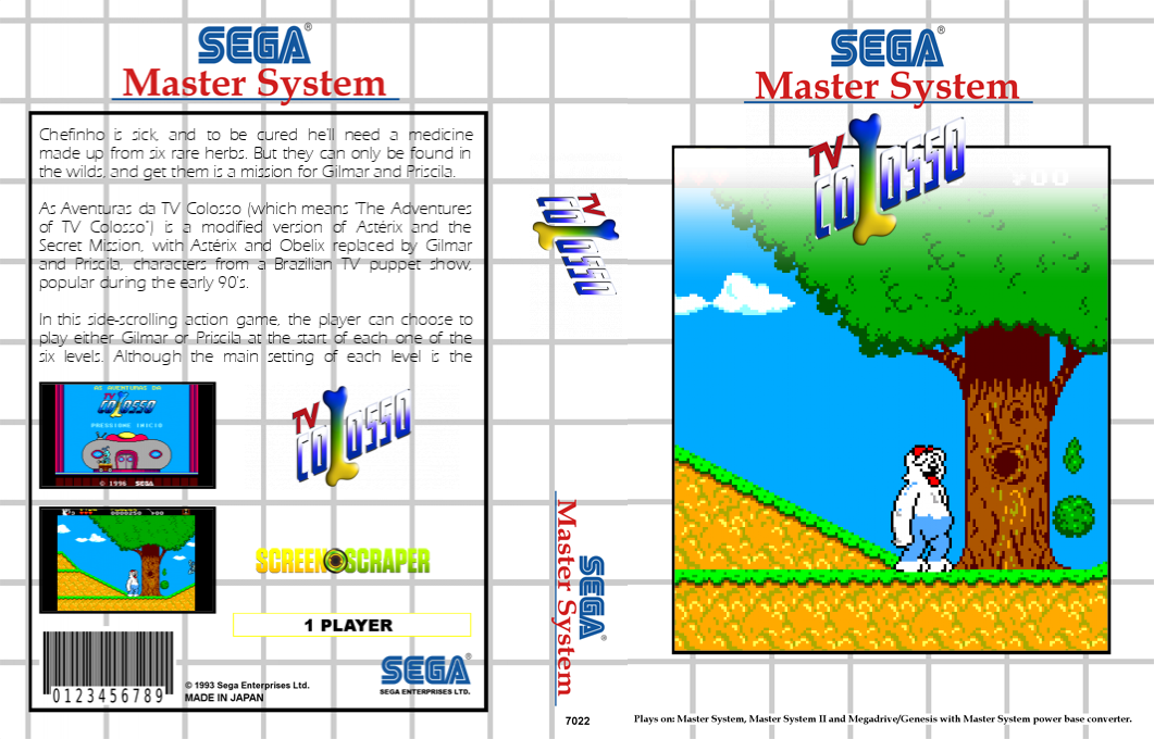 Aventuras da TV Colosso, As — box-texture (SS)