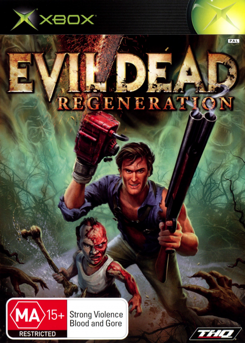Evil Dead - Regeneration — box-2D (AU)