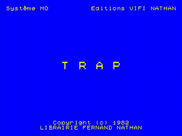 Trap — sstitle (FR)