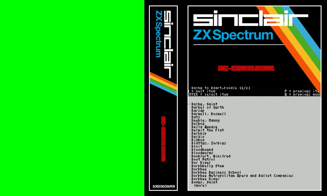 ZxZvm - Encyclopedia Frobozzica — box-texture (SS)