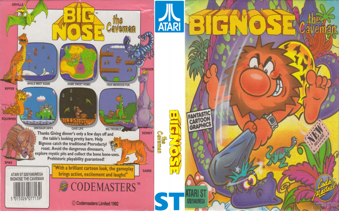 Big Nose - The Caveman — box-texture (EU)