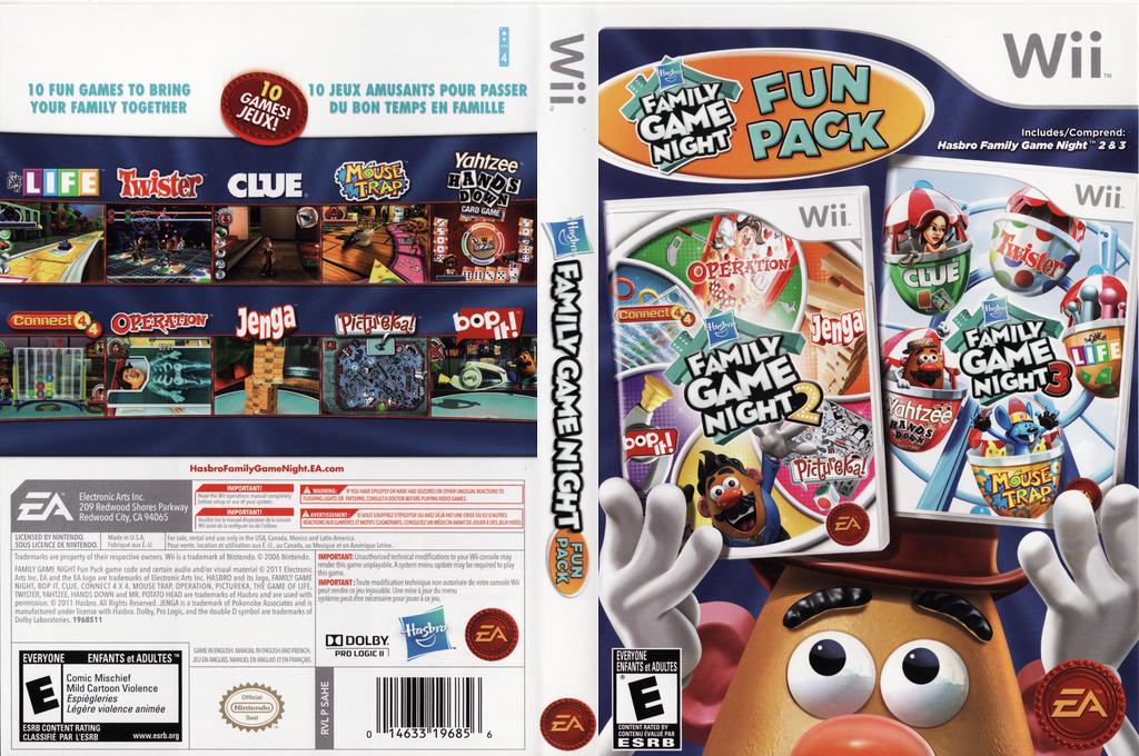 Hasbro Family Game Night Value Pack — box-texture (US)