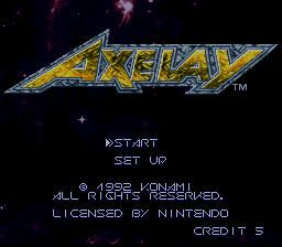 Axelay — sstitle (WOR)