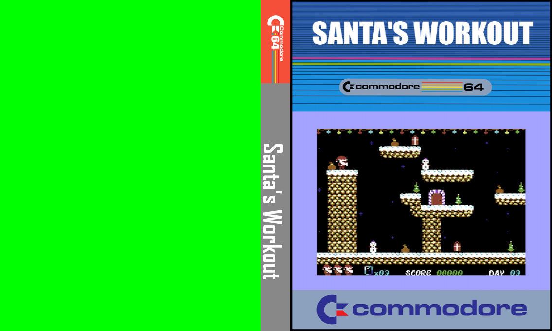 Santa's Workout — box-texture (CUS)