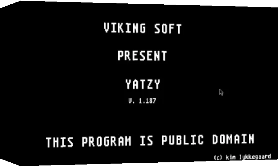 Yatzy — box-3D (WOR)