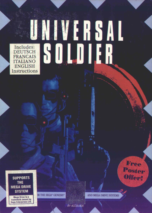 Universal Soldier — box-2D (EU)