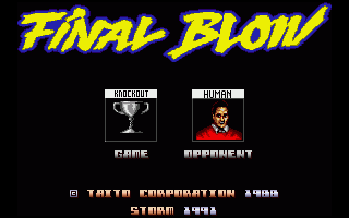 Final Blow — sstitle (WOR)