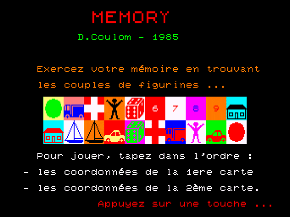 Mémory — sstitle (WOR)