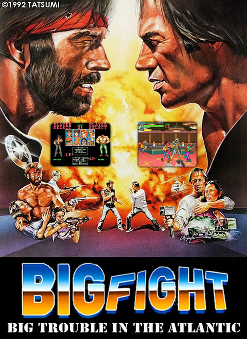 Big Fight - Big Trouble In The Atlantic Ocean box art