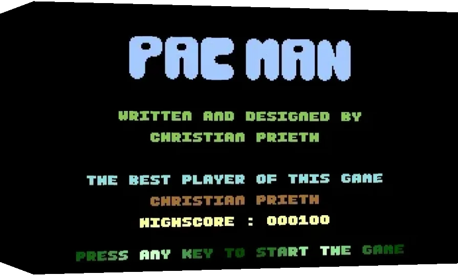 Pac Man — box-3D (WOR)