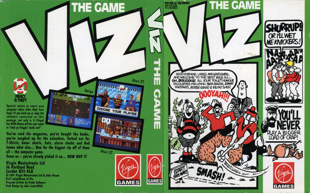 Viz - The Game — box-texture (EU)