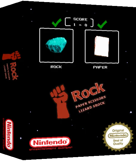 Rock Paper Scissors Lizard Sbock — box-3D (SS)