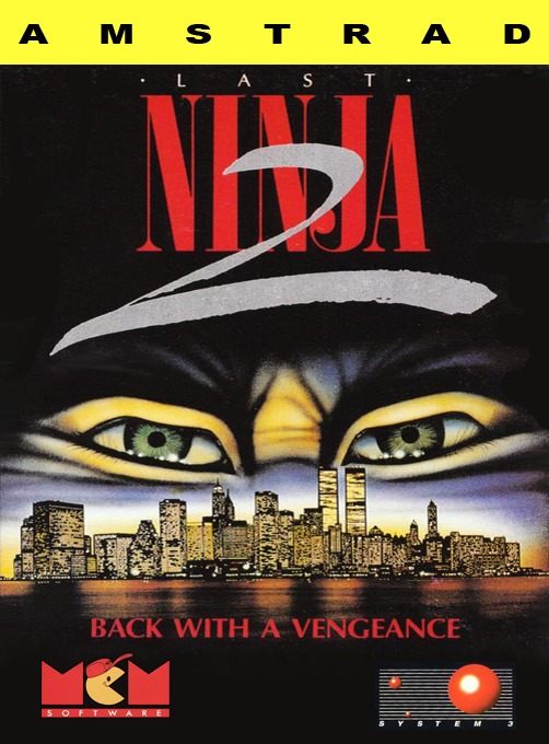 Last Ninja 2 - Back with a Vengeance — box-2D (SP)