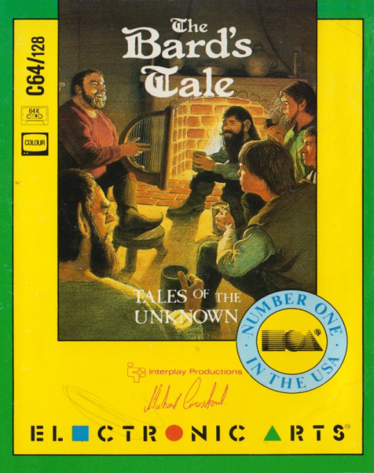 The Bard's Tale : Tales of the Unknown — box-2D (UK)