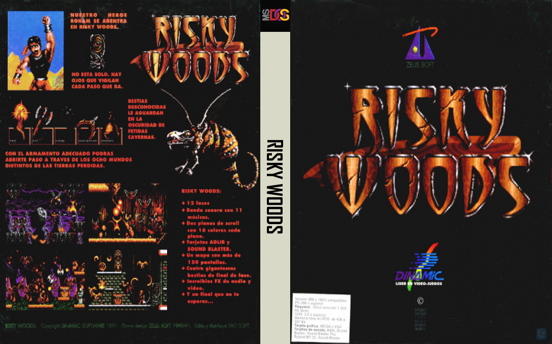 Risky Woods — box-texture (SP)