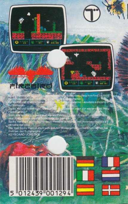 Spiky Harold — box-2D-back (EU)